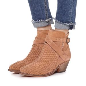 Free People Suede Venture Booties